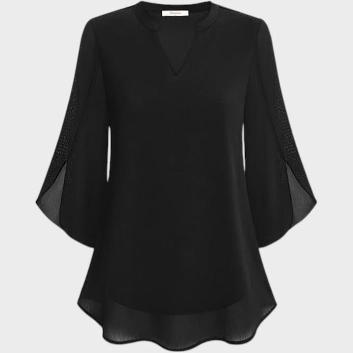 Lyanna – Blusa Fluida con Maniche a Spacco