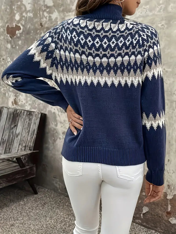 Maglione lavorato a mano