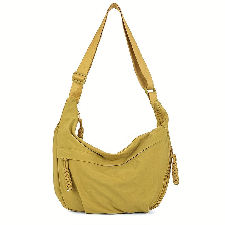 Borsa a Tracolla Elegante in Nylon da Donna