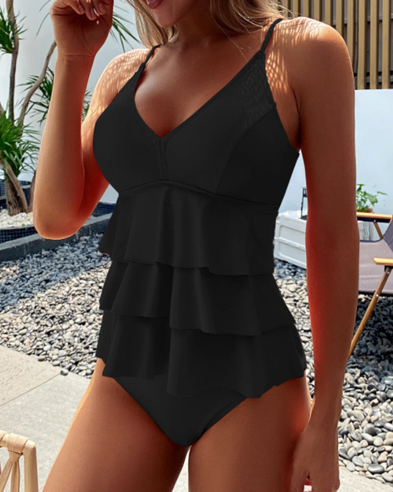 Lia - Costumi da bagno eleganti con volant