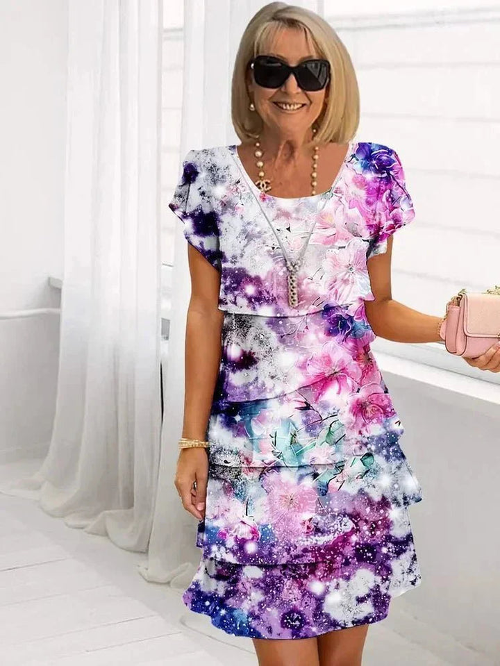 Amabel – Abito Midi Boho Stampato
