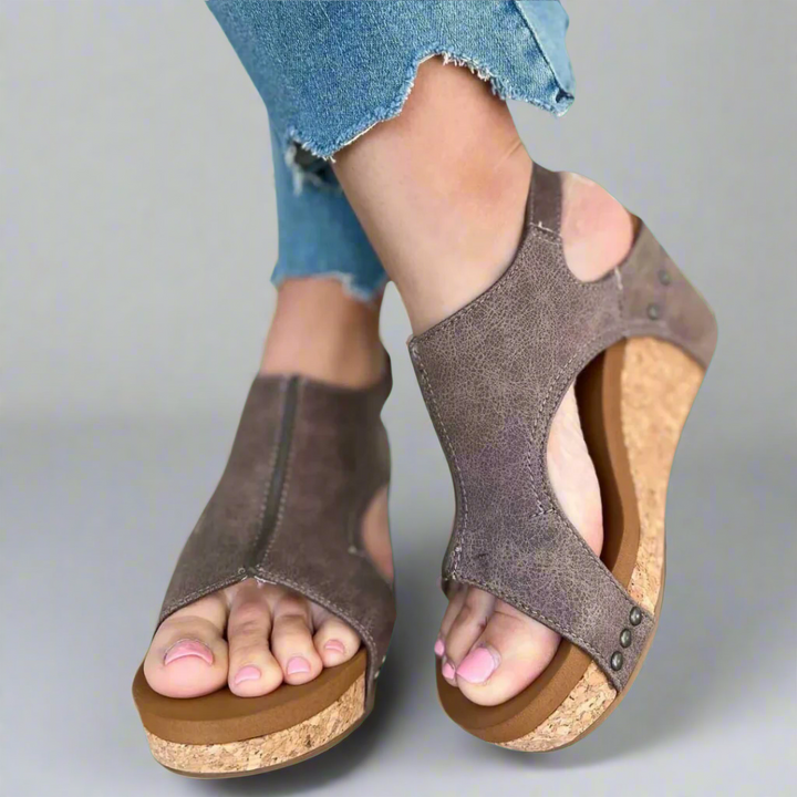 Mechthild | Sandali ortopedici in materiale premium