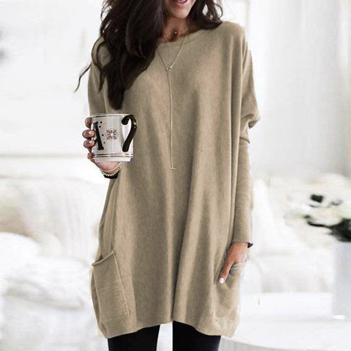 Maree - Maglione oversize con collo rotondo