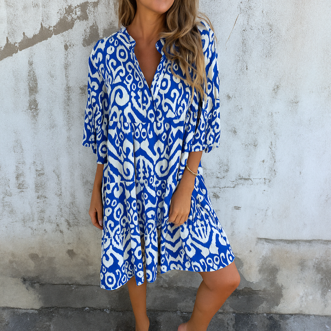 Margriet™ | Abito elegante con scollo a V