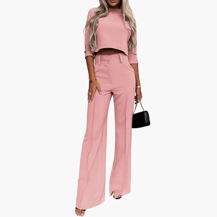 Cleo | Elegante Set Crop Top per Donne