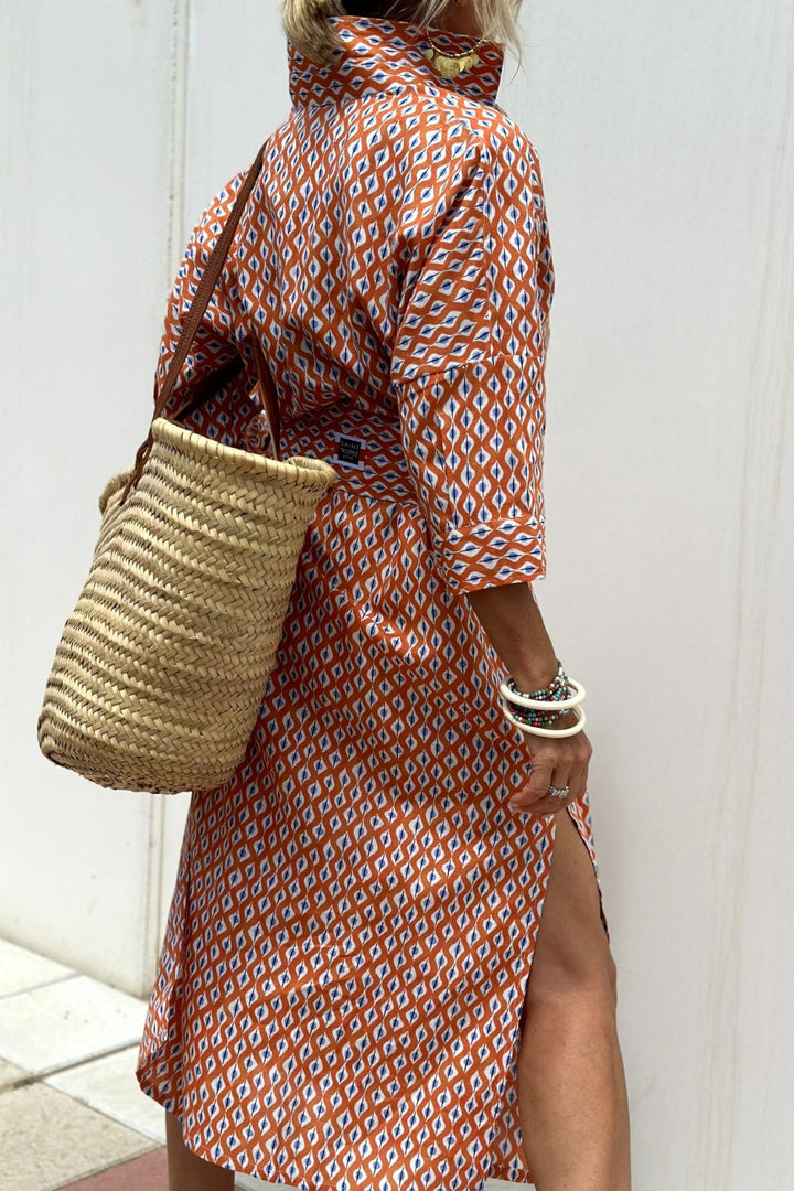 Manon - Abito camicia elegante a quadri
