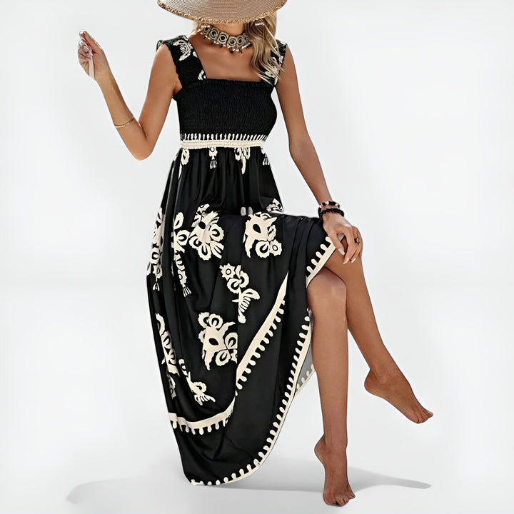 Blythe™ Abito Maxi Smock Boho