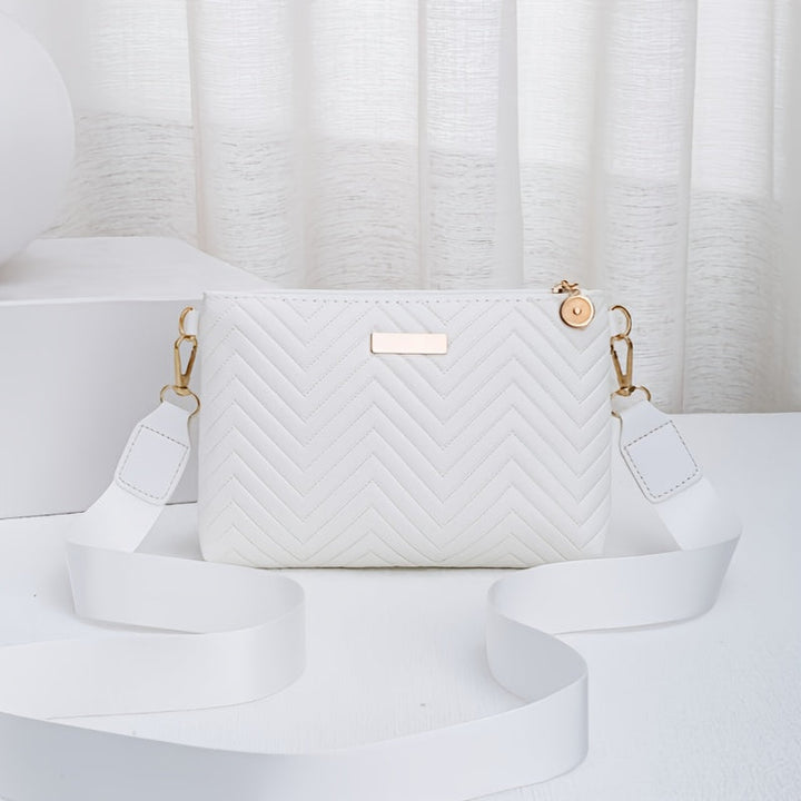 Borsa a Spalla/Tracolla alla Moda a Righe