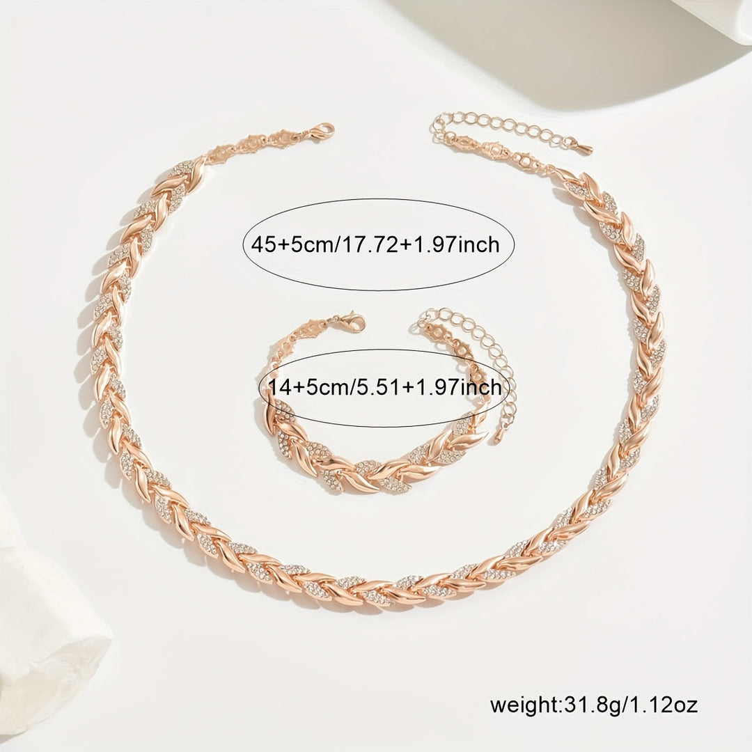 Olivia - Set di Coda di Pesce in Vetro Elegante con Strass