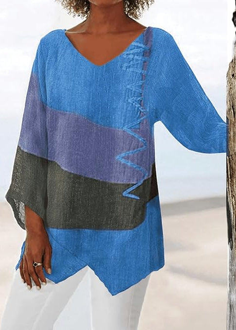 Lina™ - Blusa a Manica Lunga Confortevole per Tutti i Giorni