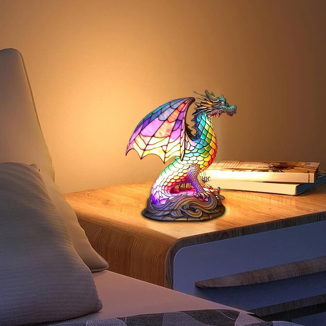 Lampada in Resina Drago Bohemiano