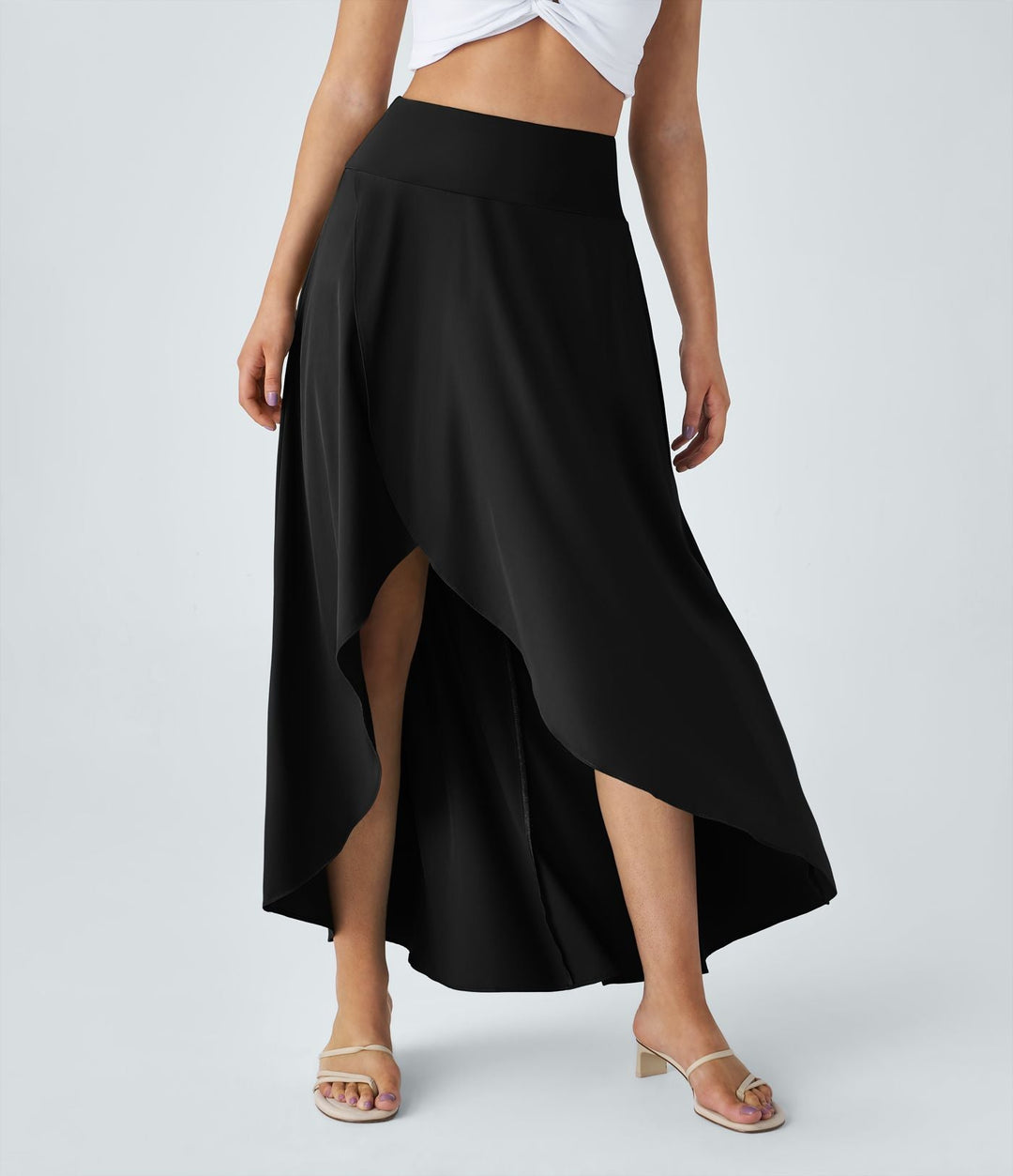 Natalia | Gonna Maxy Con Spacco Confortevole