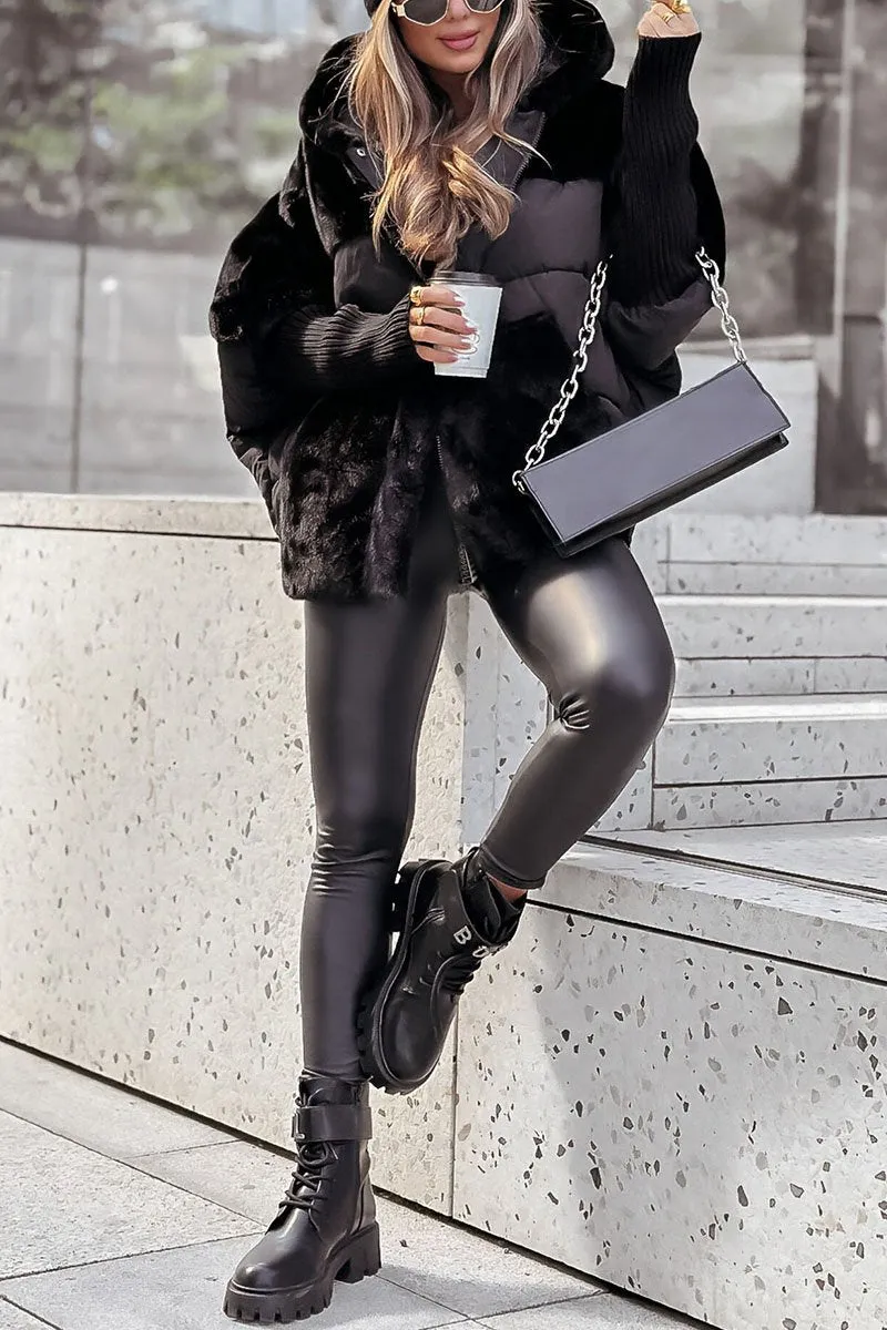 Riley™ - Giacca Bomber con Cappuccio Moderna e Lussuosa