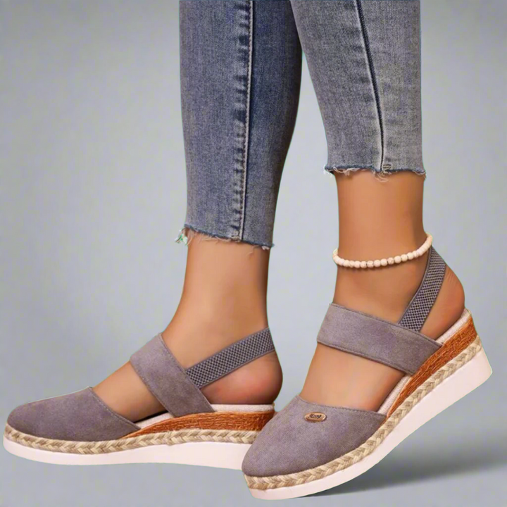 Gitta | Sandali Wedge Plus-Size – Confortevoli e Versatili