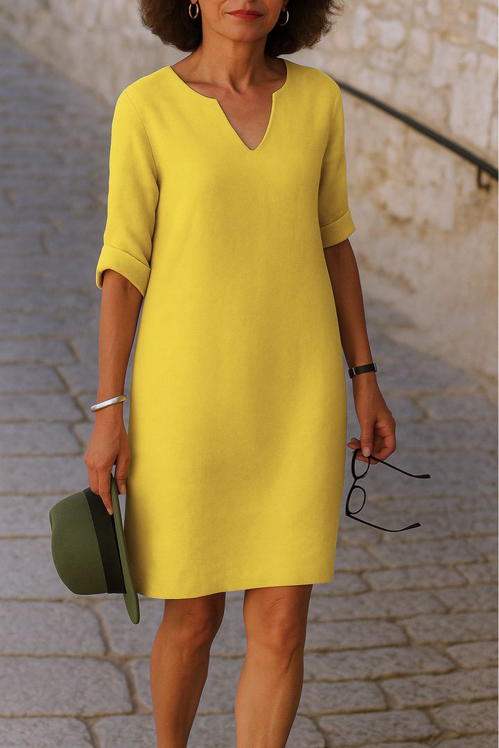 Rita | Elegante abito con scollo a V