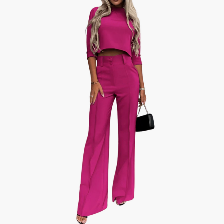 Cleo | Elegante Set Crop Top per Donne