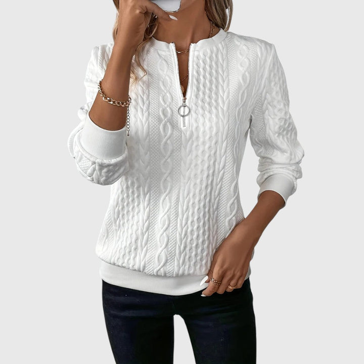Josine - Maglione Elegante con Zip