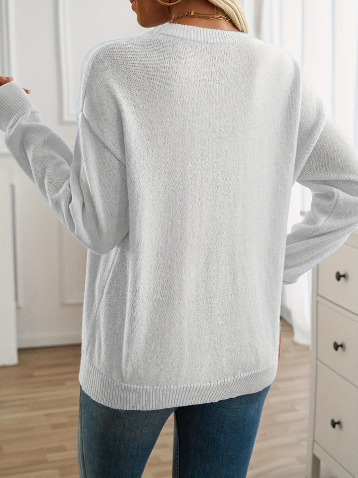 Elisabeth – Maglione Girocollo a Maniche Lunghe
