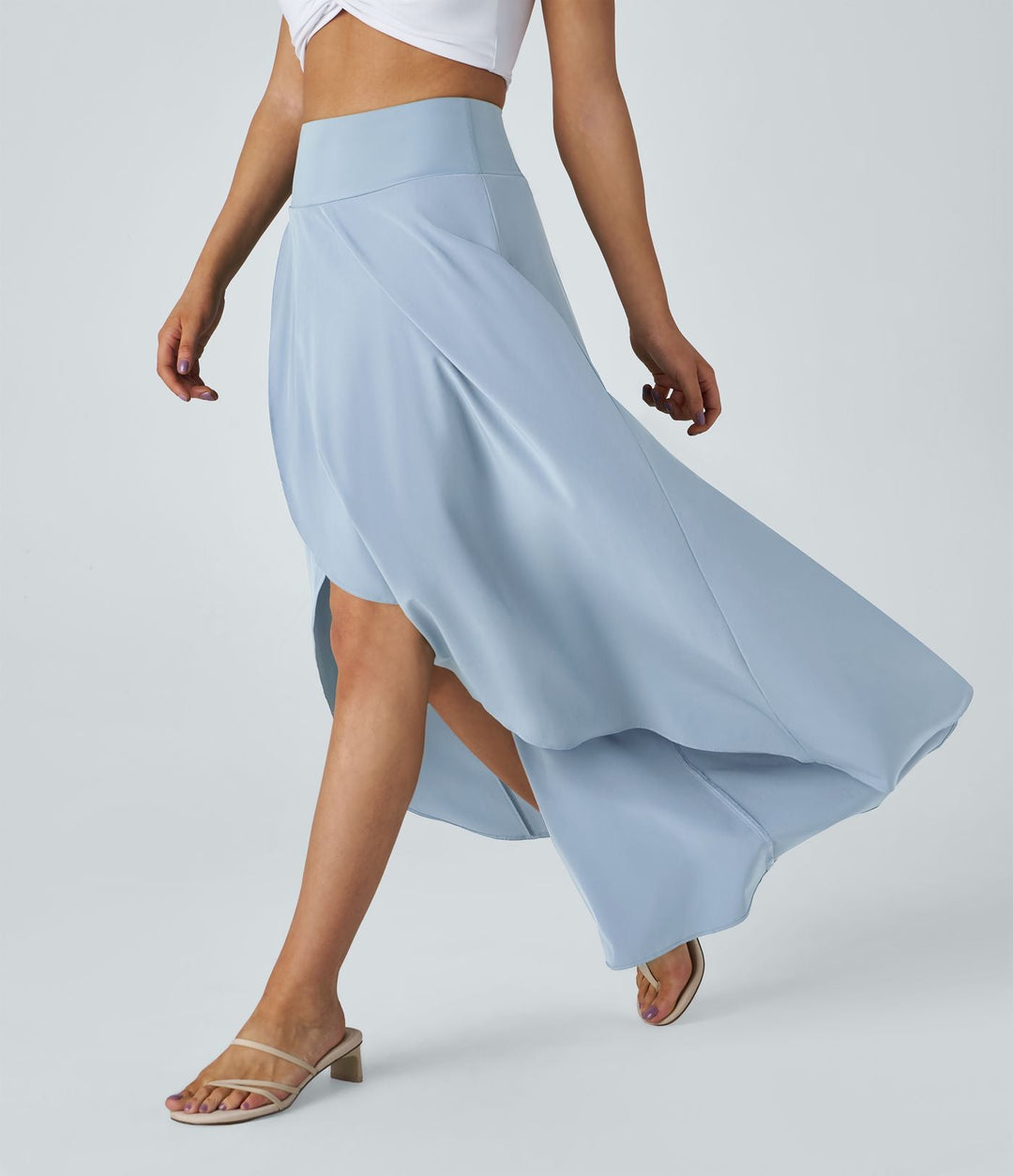 Natalia | Gonna Maxi Con Spacco Confortevole