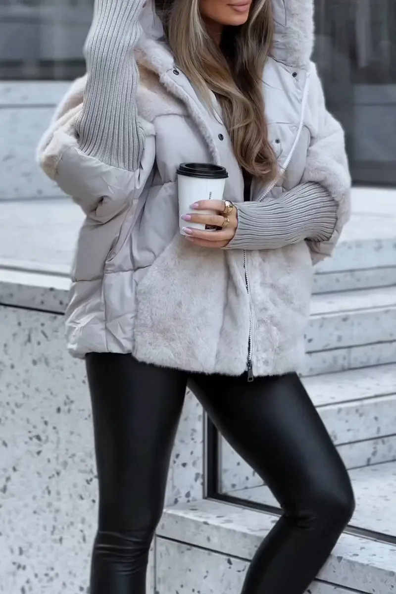 Riley™ - Giacca Bomber con Cappuccio Moderna e Lussuosa