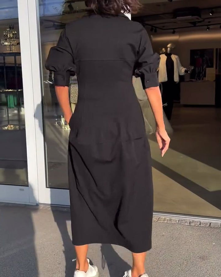Élyane™ - Abito midi con eleganza strutturata