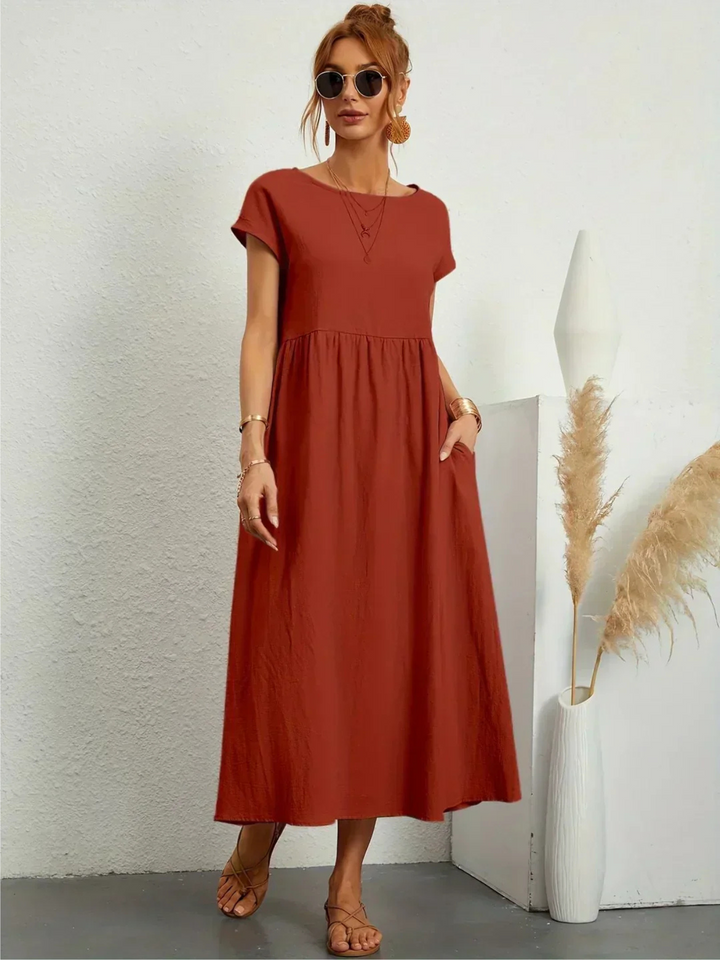 Marianne - Abito elegante con scollo rotondo