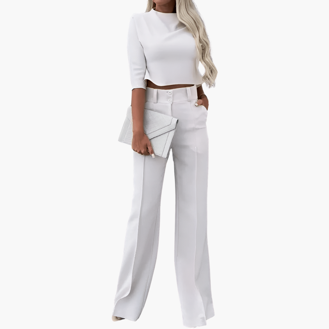 Cleo | Elegante Set Crop Top per Donne