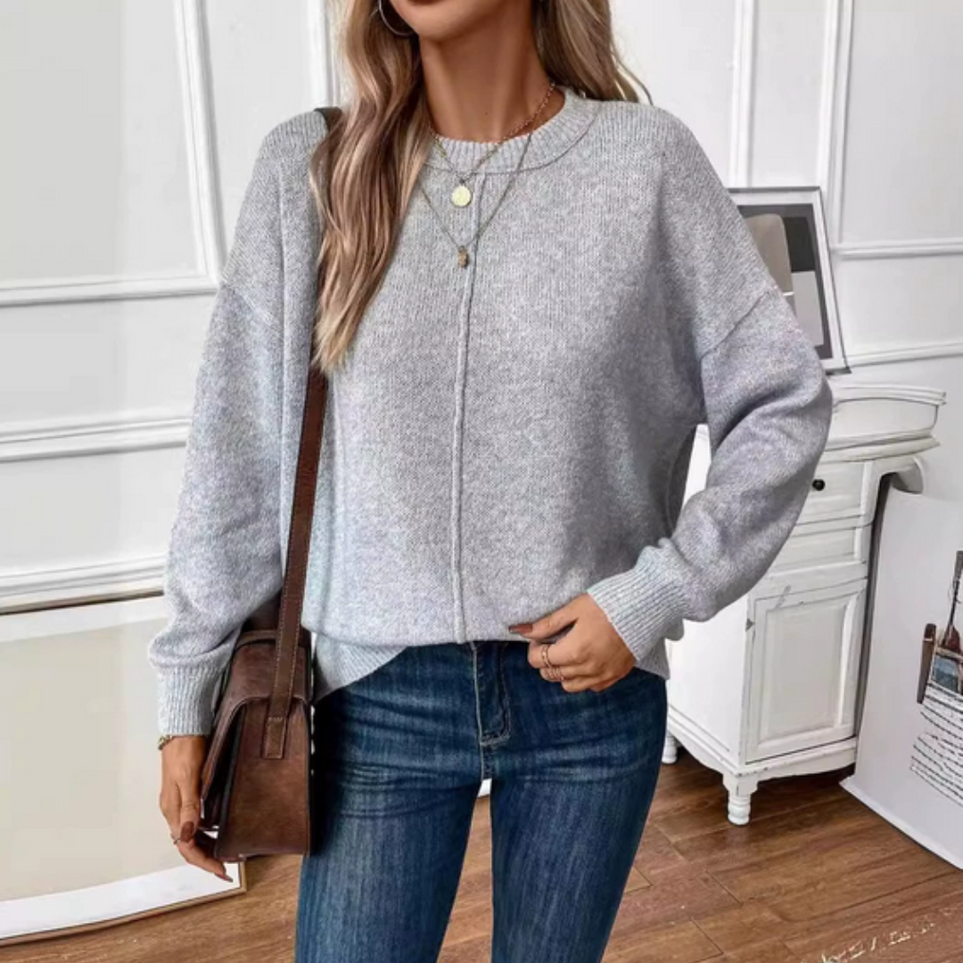 Chrysa | Maglione Casual in Maglia Morbida