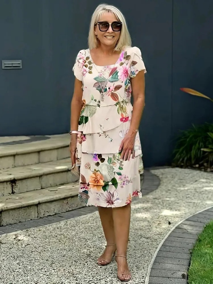 EMILIA | ABITO ELEGANTE A FIORI