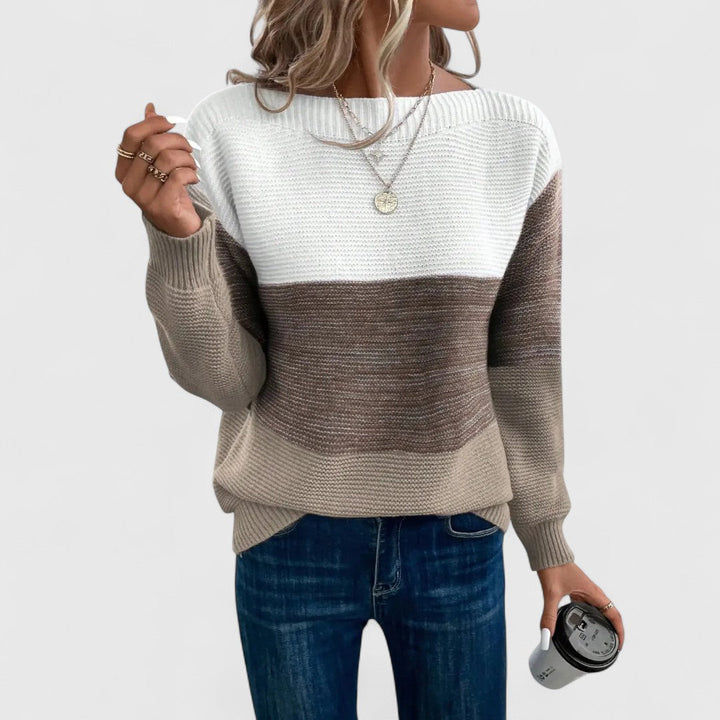 Daphne – Maglione a Maglia con Effetto Ombre