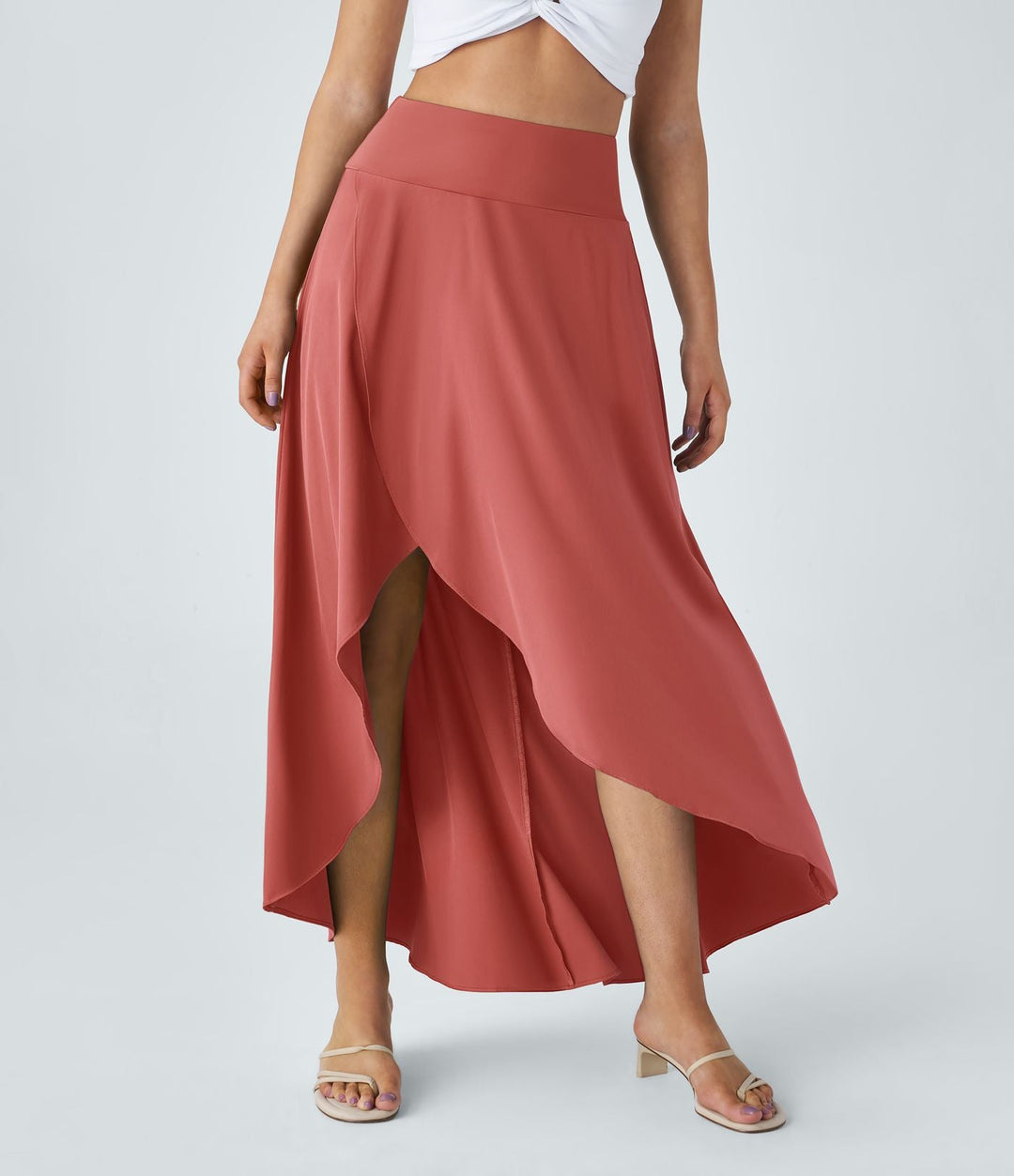 Natalia | Gonna Maxy Con Spacco Confortevole
