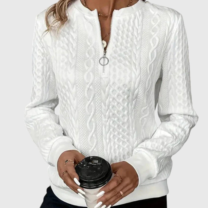 Josine - Maglione Elegante con Zip