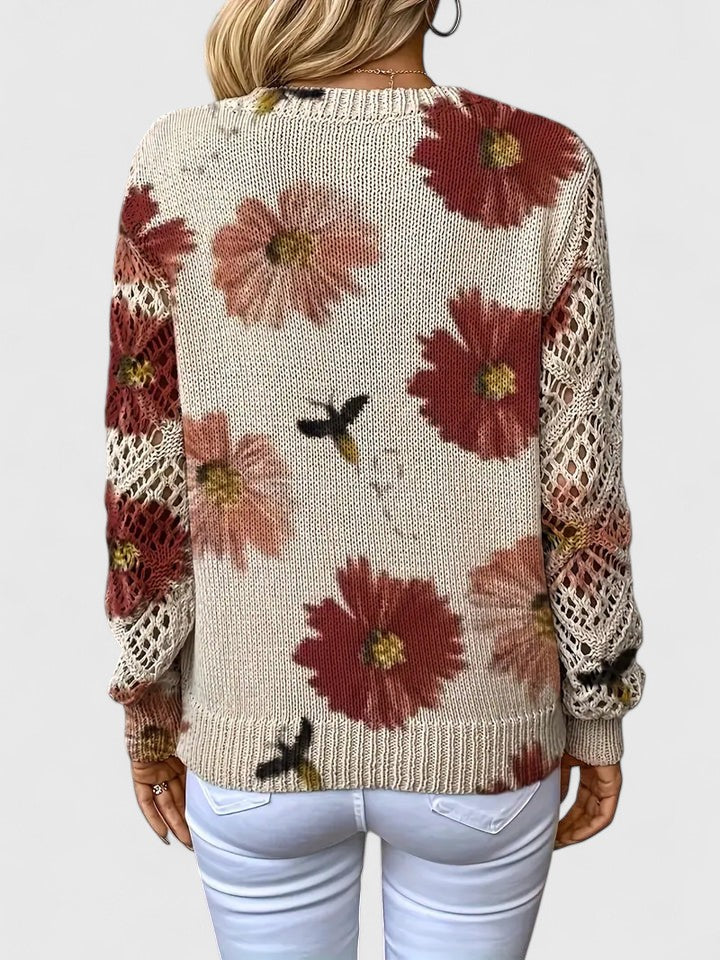 Kaiti | Elegante Maglione Floreale
