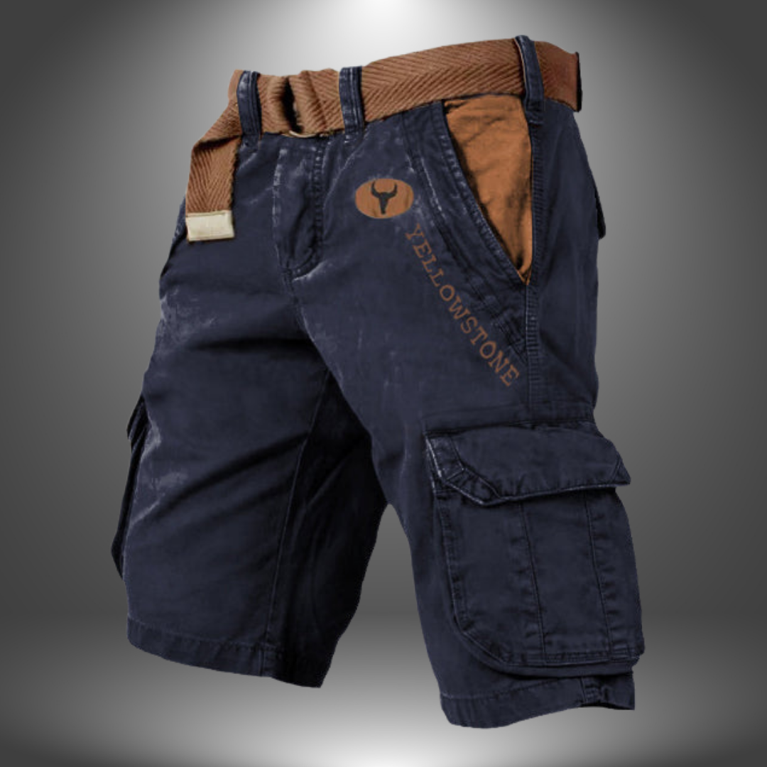 PIERO | PANTALONI CORTI CARGO FATTI A MANO