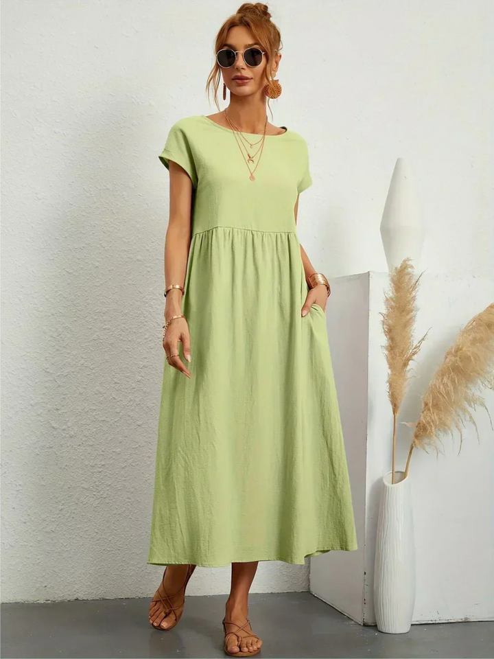 Marianne - Abito elegante con scollo rotondo