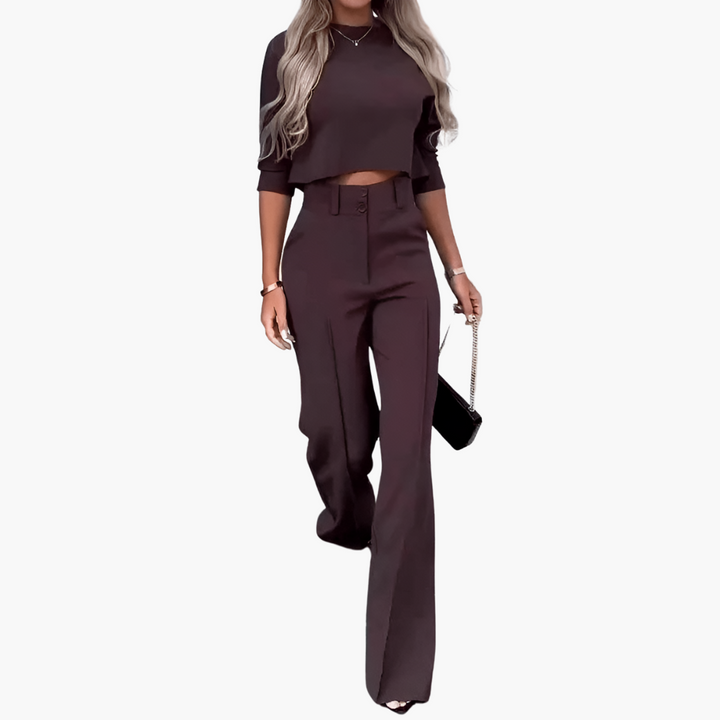 Cleo | Elegante Set Crop Top per Donne