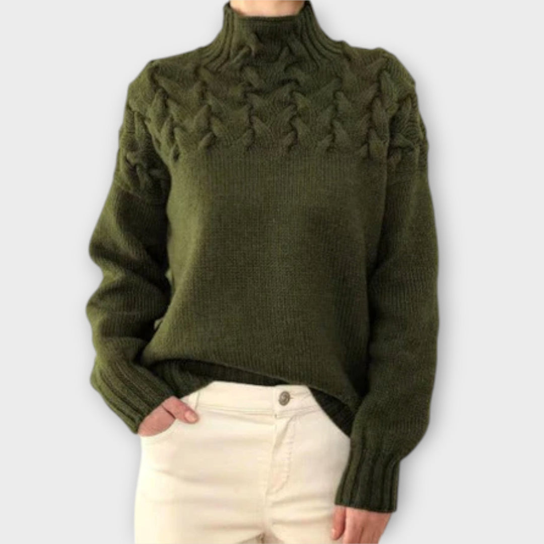 Tina - Maglione a Treccia