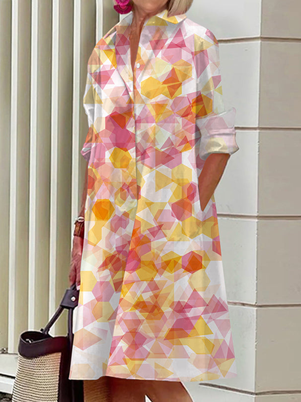 Alba – Vestito Midi Boho Stampato