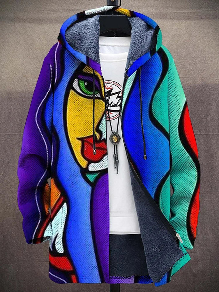 Allira | Cardigan di Lusso con Ispirazione Artistica