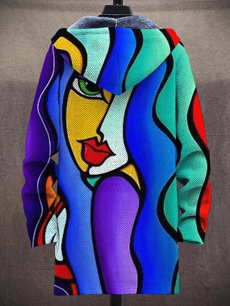 Allira | Cardigan di Lusso con Ispirazione Artistica