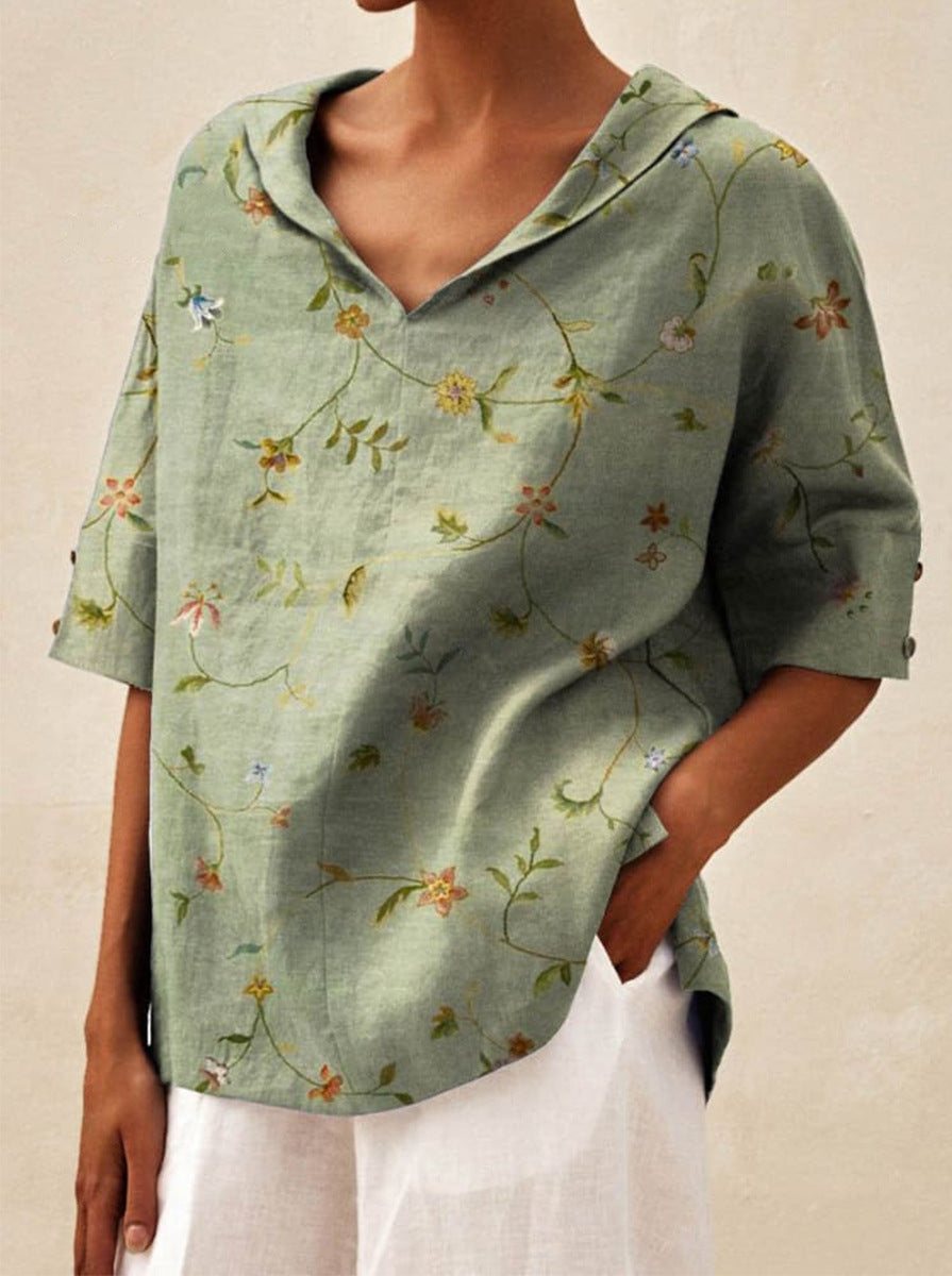 Andrea | Top Elegante con Scollatura a V