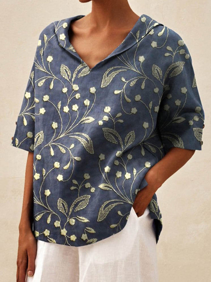 Andrea | Top Elegante con Scollatura a V