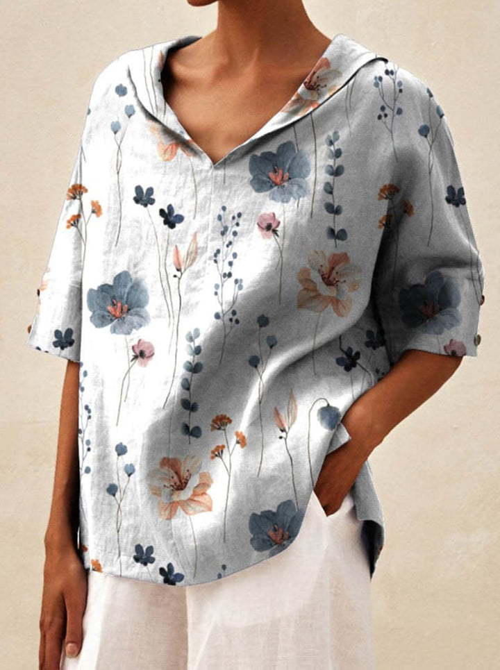 Andrea | Top Elegante con Scollatura a V