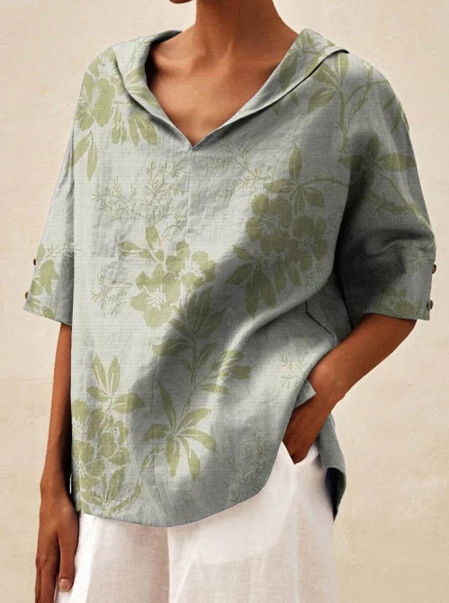 Andrea | Top Elegante con Scollatura a V