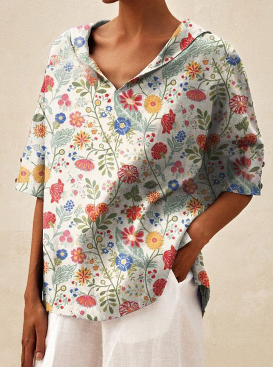 Andrea | Top Elegante con Scollatura a V