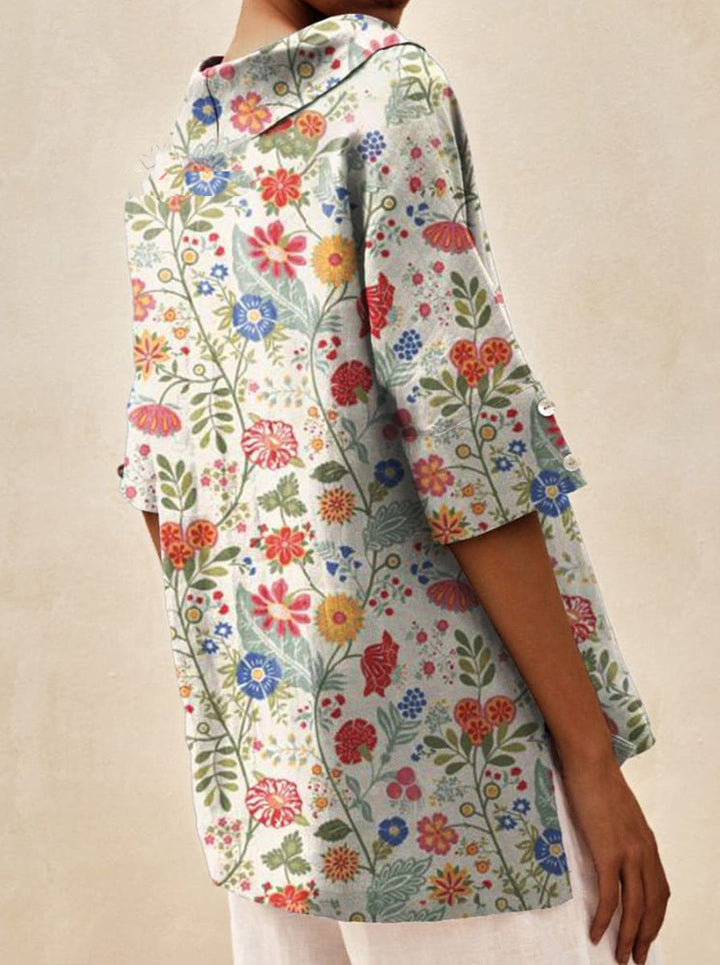 Andrea | Top Elegante con Scollatura a V