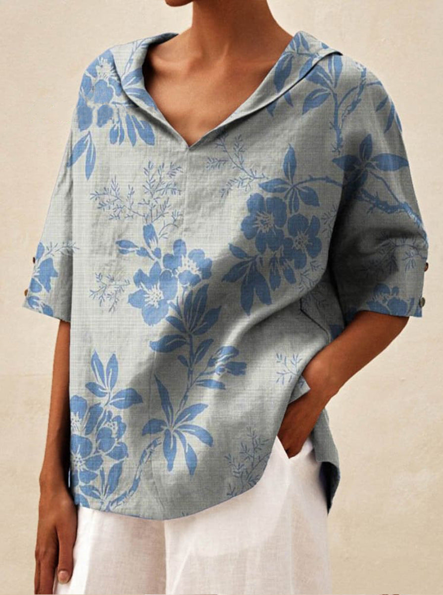 Andrea | Top Elegante con Scollatura a V