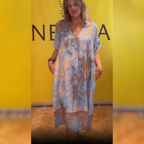 Nora™ - Elegante abito floreale