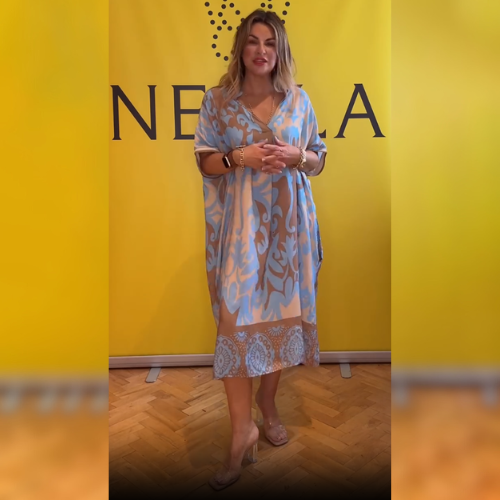 Nora™ - Elegante abito floreale