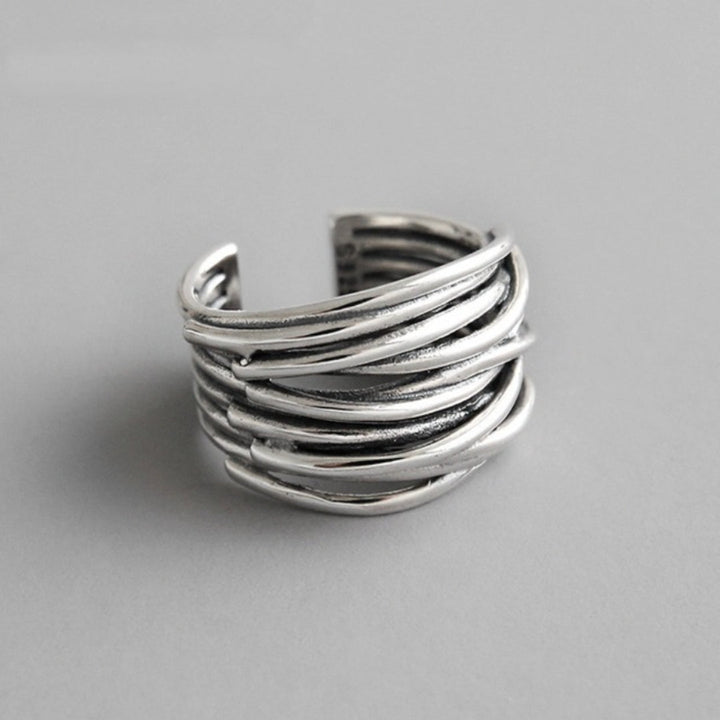 Anello in Argento 925 Sterling Sovrapposto